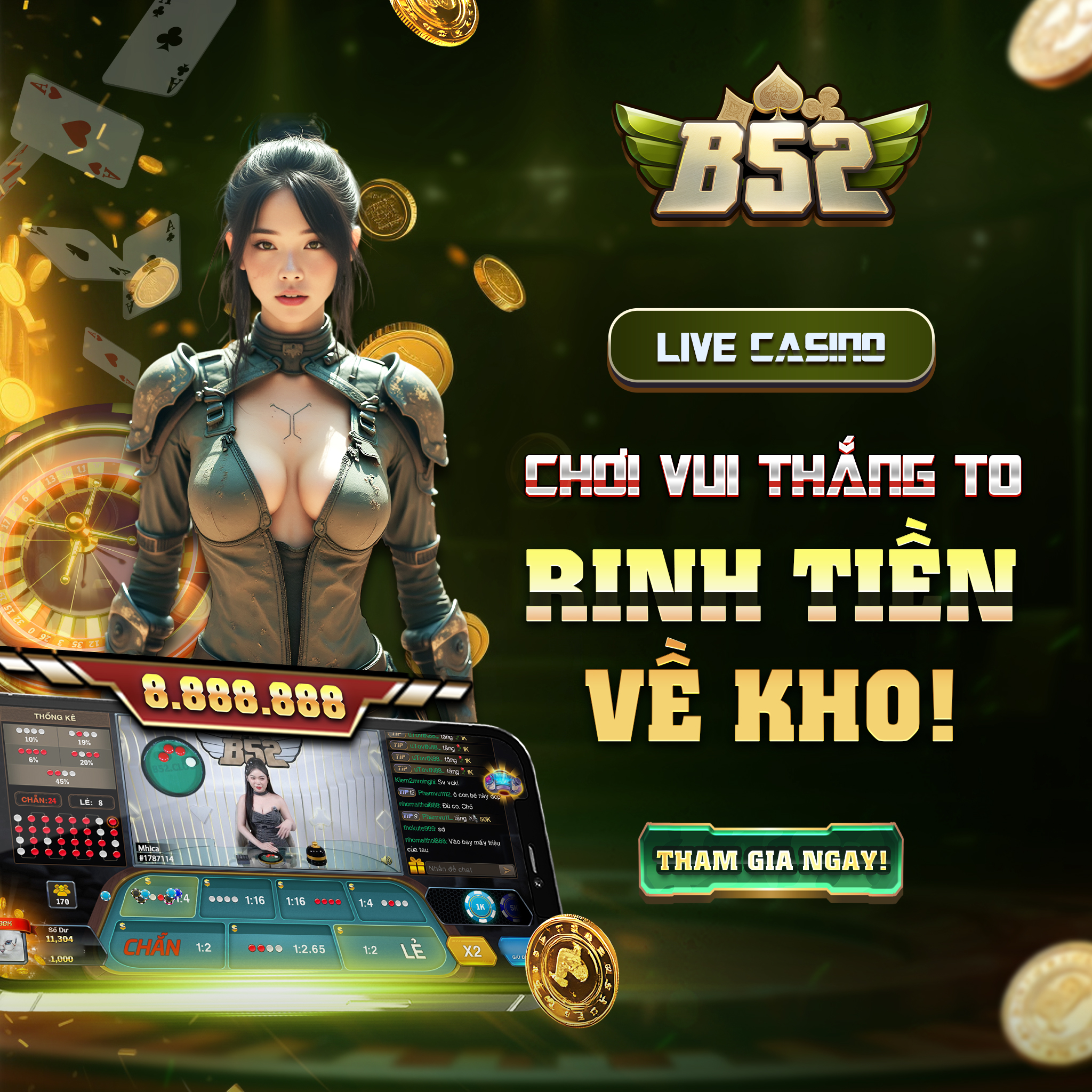 Tặng 100% nạp lần đầu (tối đa 5 triệu).