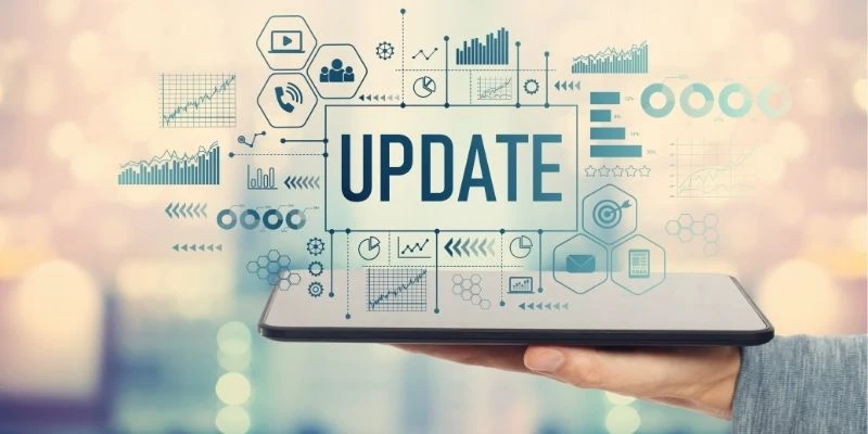 Hệ thống tự động nhận phiên bản mới khi có cập nhật