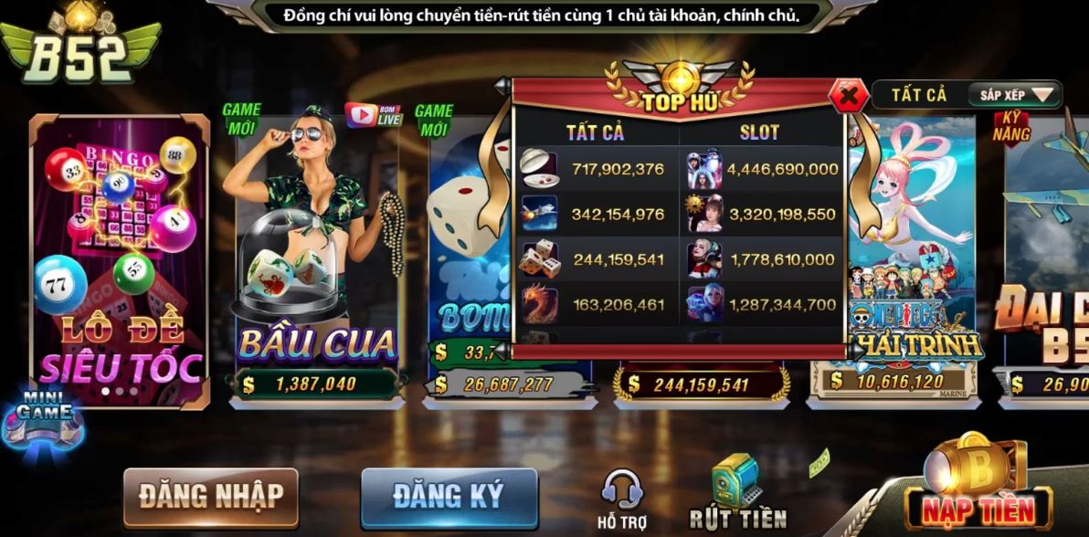 lỗi khi rút tiền B52Club và cách khắc phục 